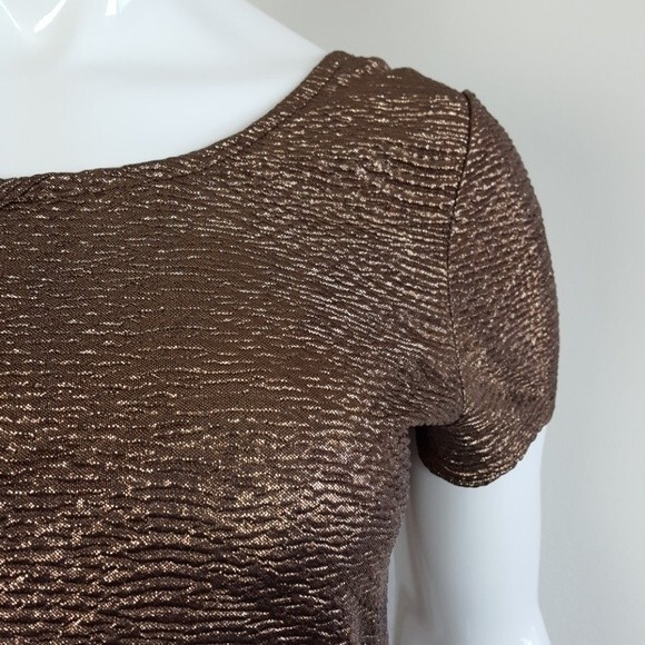 Free People Metallic Scoop Back Dress - Picture 7 of 9